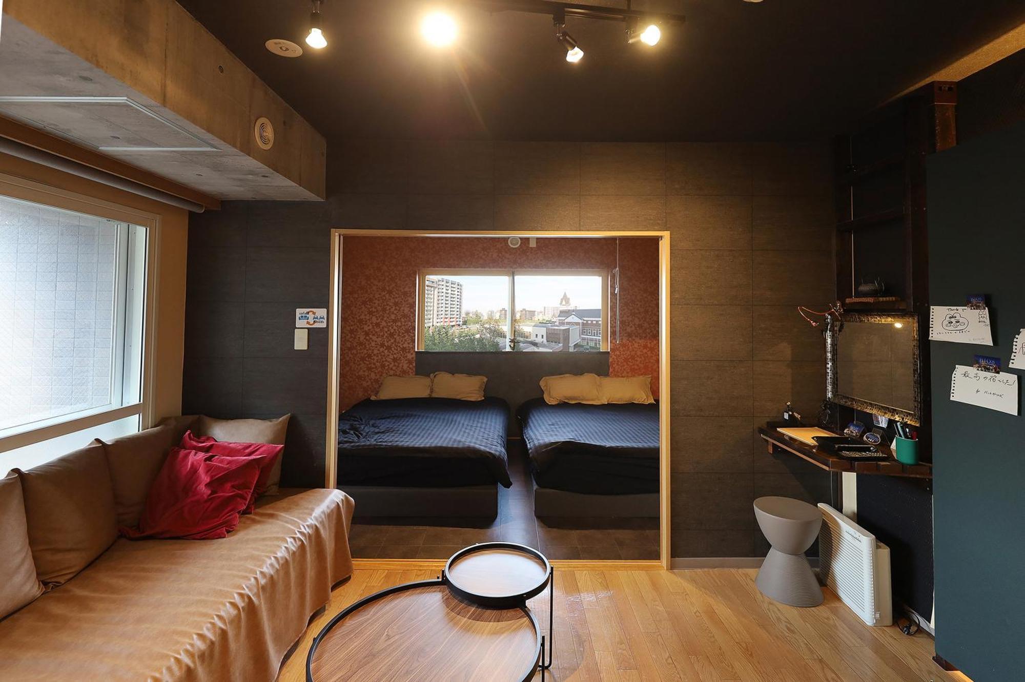 Biosvilla522-Sapporo Susukino Night- 1Room W-Beds2&S-Beds2 6Persons Ngoại thất bức ảnh