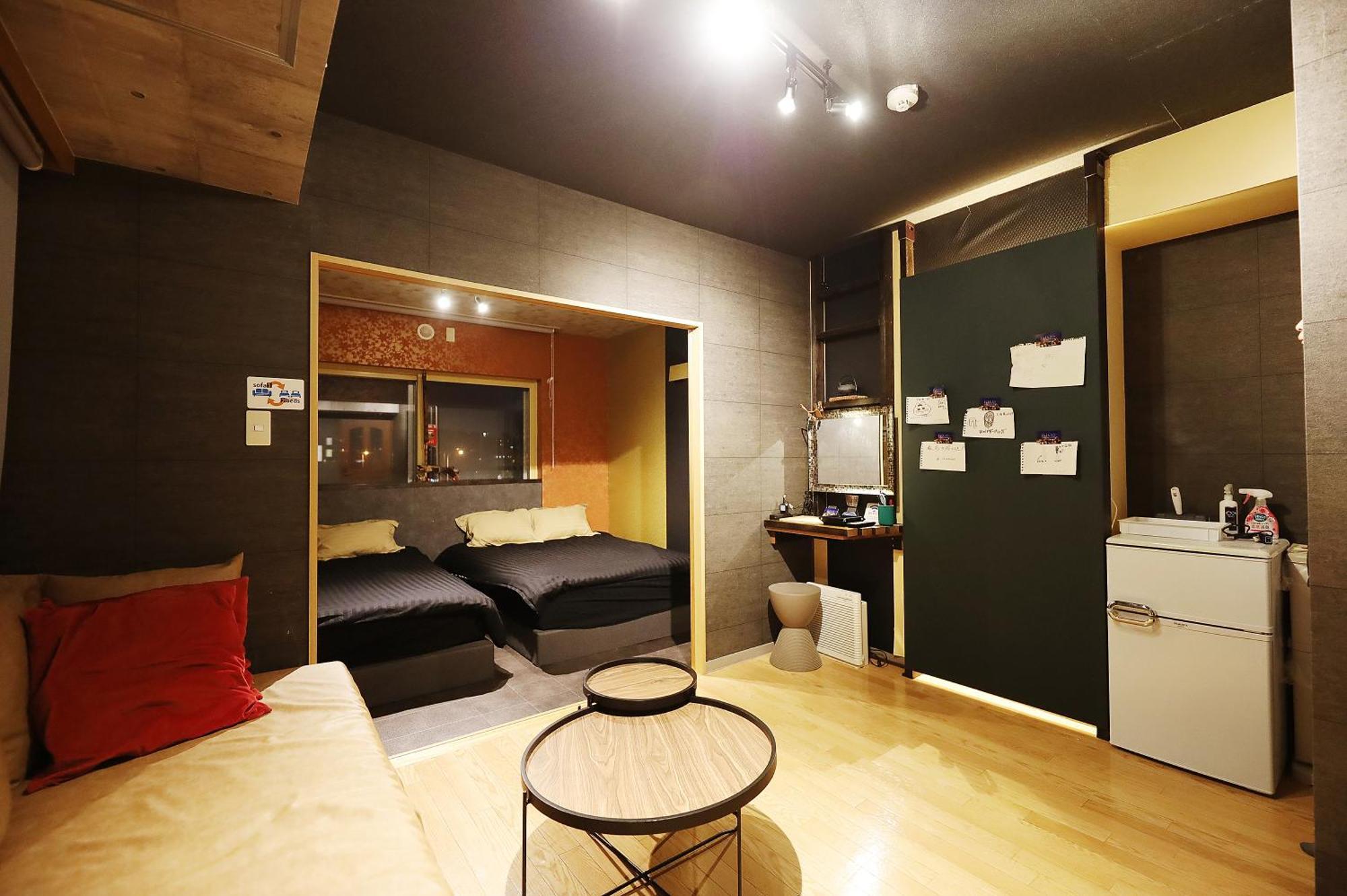 Biosvilla522-Sapporo Susukino Night- 1Room W-Beds2&S-Beds2 6Persons Ngoại thất bức ảnh