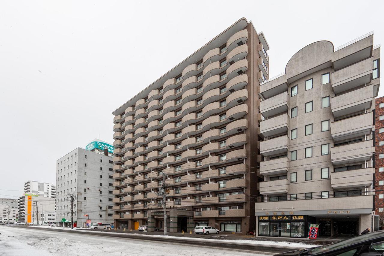 Biosvilla522-Sapporo Susukino Night- 1Room W-Beds2&S-Beds2 6Persons Ngoại thất bức ảnh